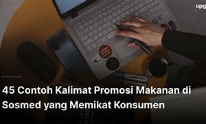 Kalimat Mempromosikan Makanan